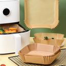 Forma Descartável Papel Airfryer Antiaderente Para Cozinha