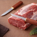 Kit 2PCS Faca de Frutas Faca Cutelo Churrasco Carne de Cozinha Faca para Cortar Churrasco Com Bainha