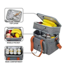 Bolsa Térmica Tipo Lancheira Mochila com Grande Capacidade Viagens Piquenique(Dois modelos)
